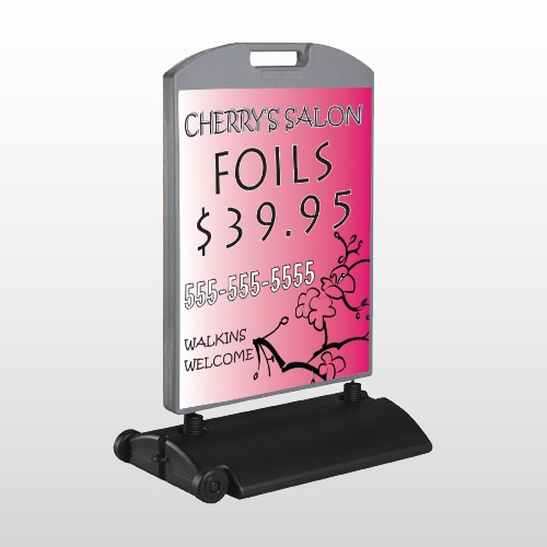 Cherry Salon 288 Wind Frame Sign