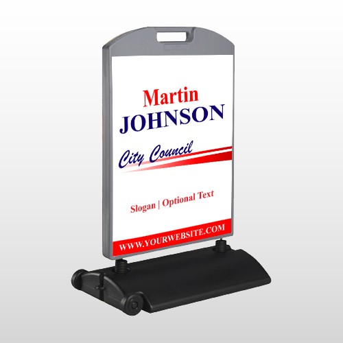 City Council 310 Wind Frame Sign