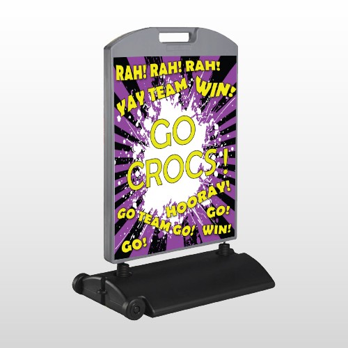 Crocs 54 Wind Frame Sign