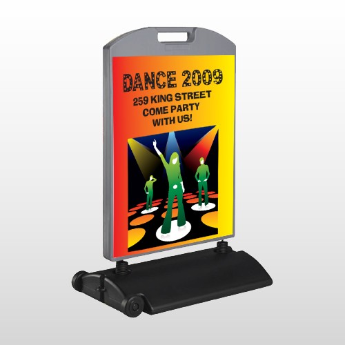Dance Disco 518 Wind Frame Sign