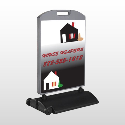 Househelper 245 Wind Frame Sign