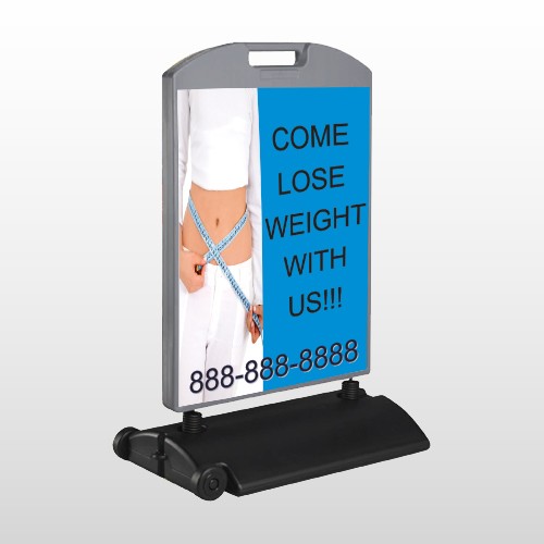 Measure Loss 421 Wind Frame Sign