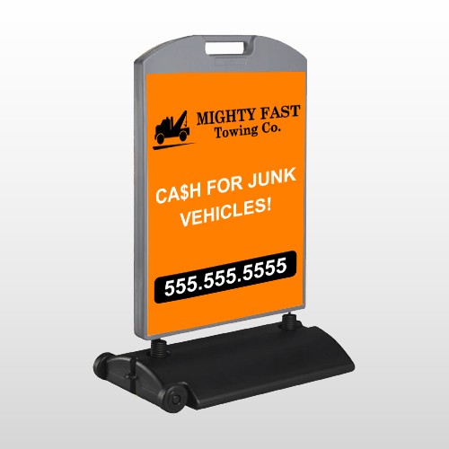 Mighty 313 Wind Frame Sign