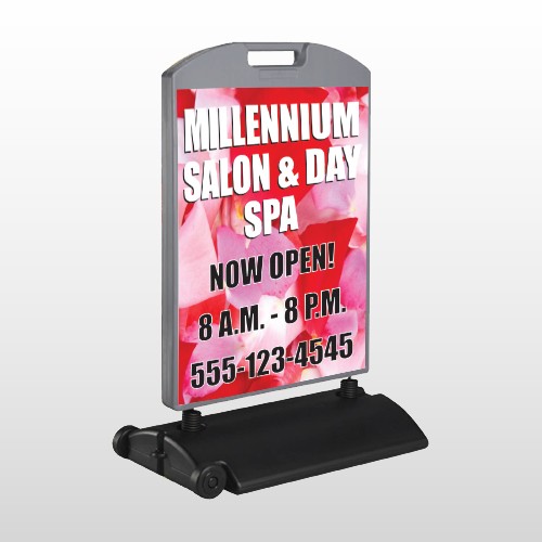 Millennium Spa 493 Wind Frame Sign