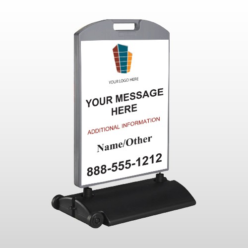 Mortgage 177 Wind Frame Sign