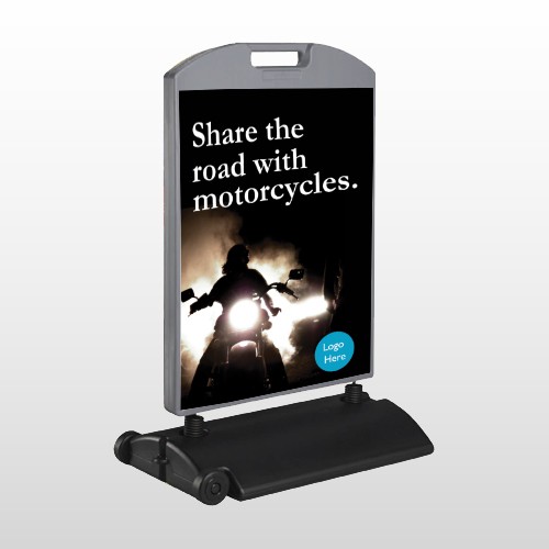 Motorcycle 106 Wind Frame Sign