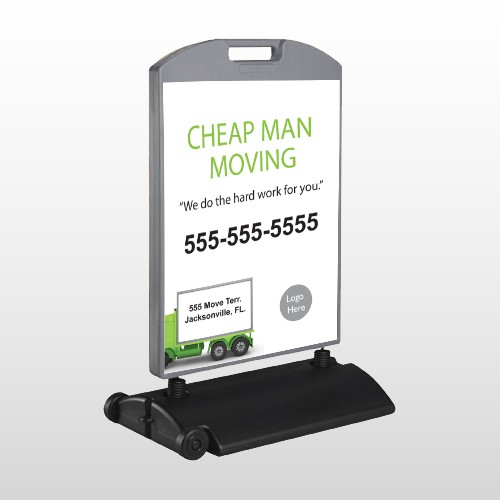 Moving 339 Wind Frame Sign