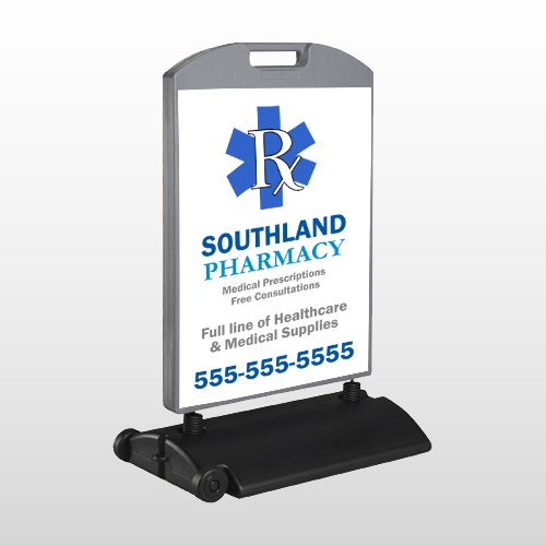 Pharmacy 103 Wind Frame Sign