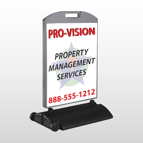 Property Management 247 Wind Frame Sign