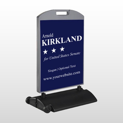 Senate 134 Wind Frame Sign