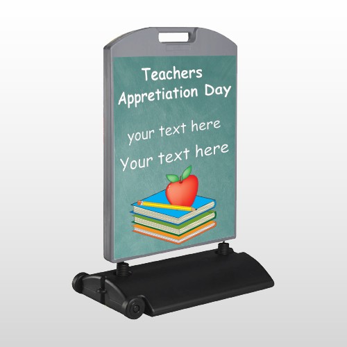 Apple Books Pencil 07 Wind Frame Sign