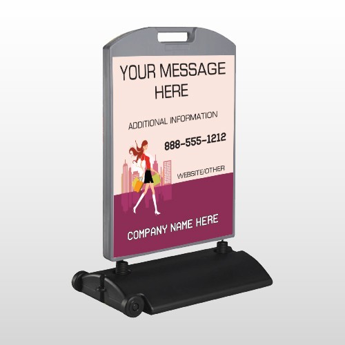 Fashion Shopping 179 Wind Sign Frame