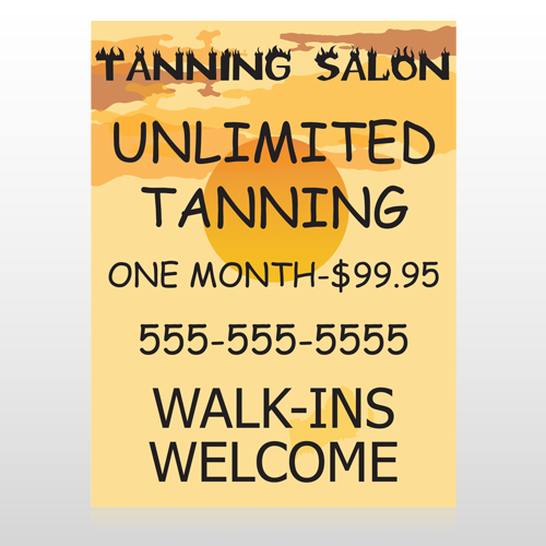 Tanning Sun 296 Custom Decal