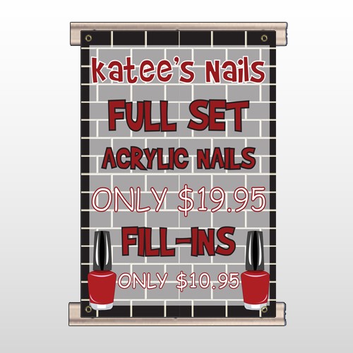 Acrylic Nails 292 Track Banner