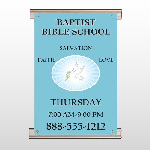 Bible Dove 162 Track Banner 