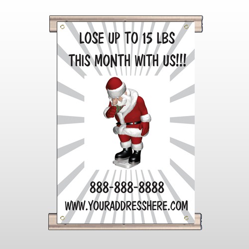 Health Santa 402 Track Banner