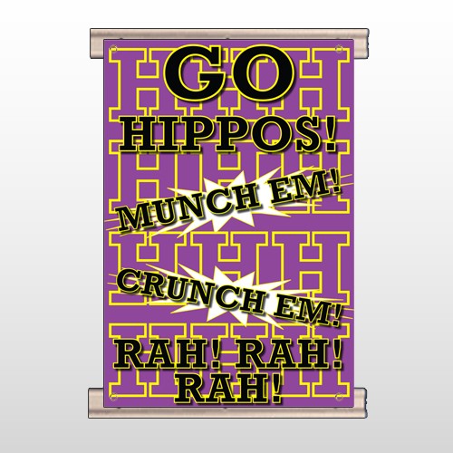 Hippos 45 Track Banner