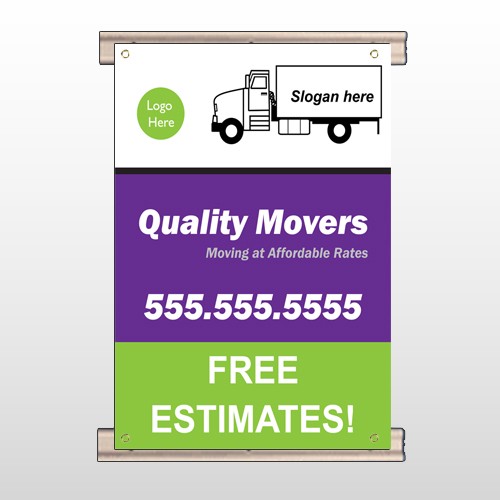 Moving Truck 293 Track Banner