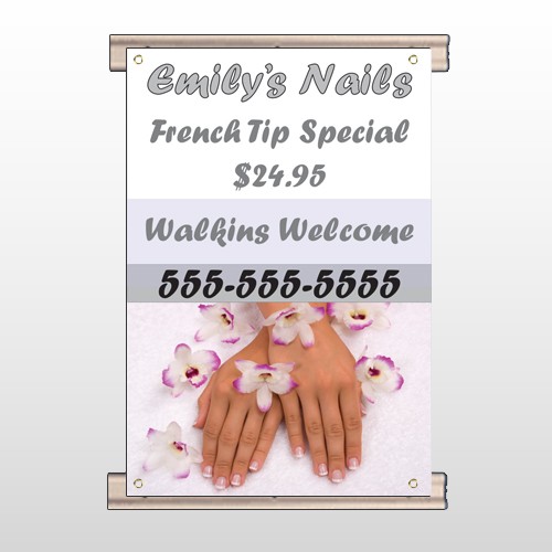 Nails 295 Track Banner