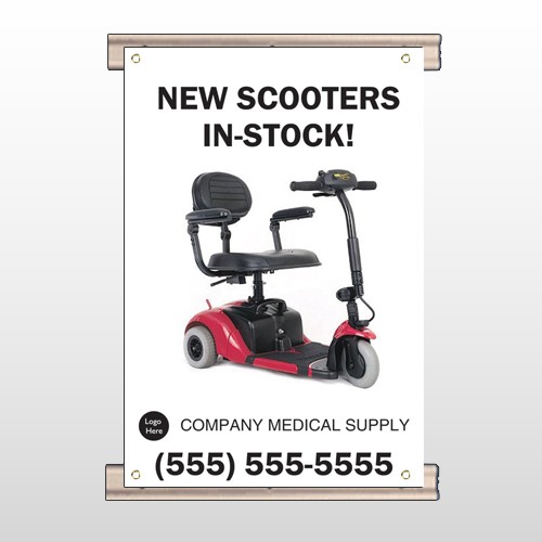 New Scooter 100 Track Banner