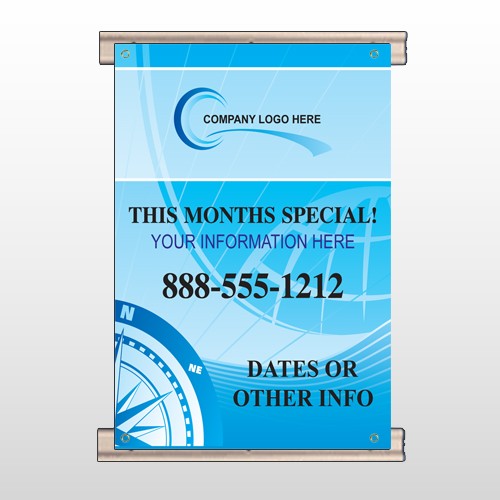 North Compass 148 Track Banner 