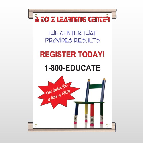 Pencil Chair 159 Track Banner