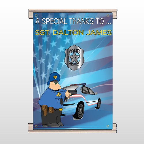 Police Thanks 429 Track Banner