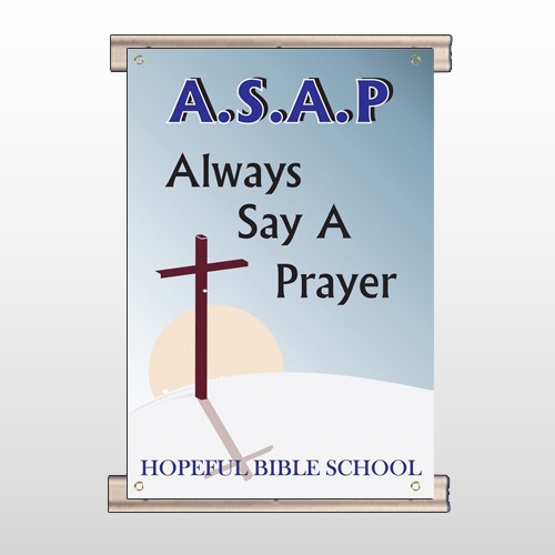 Sunrise Cross 164 Track Banner