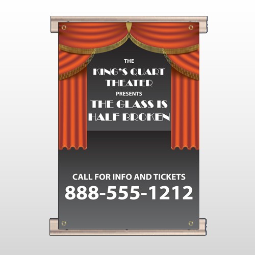 Theatre Curtains 521 Track Banner