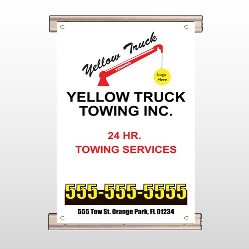 Towing 125 Track Banner