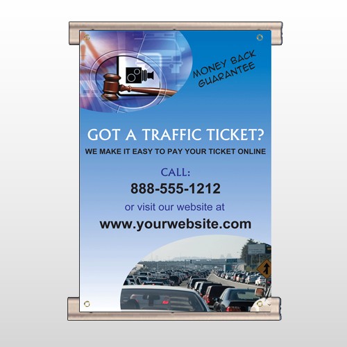 Traffic Cars 151 Track Banner