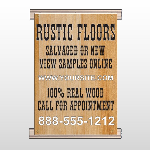 Wood Panel 248 Track Banner