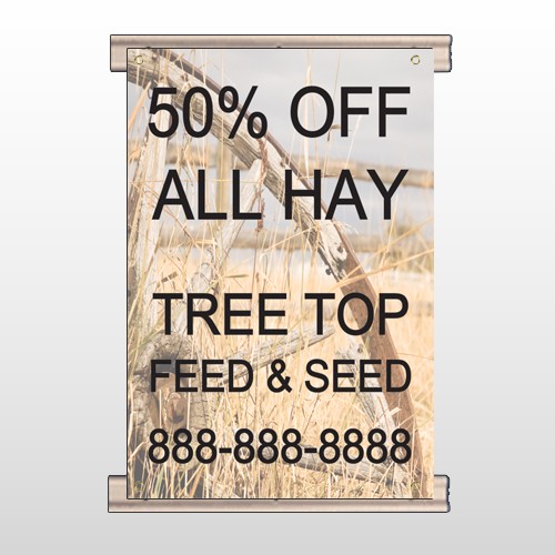 Wood Wheel 413 Track Banner