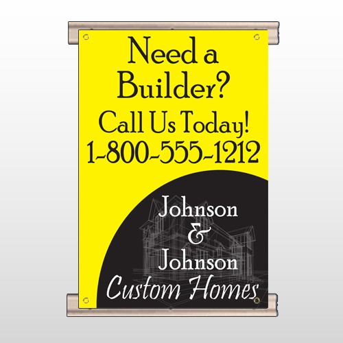 Yellow House Plan 216 Track Banner