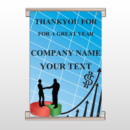 Pie Graph Arrows 05 Track Banner