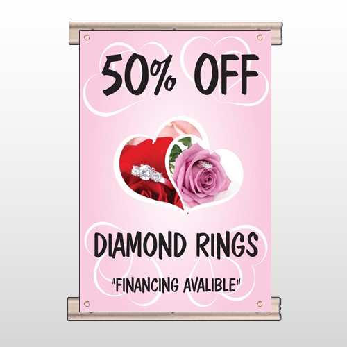 Pink Rose Hidden Ring 399 Track Banner