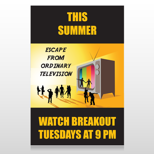 Television 525 Custom Decal