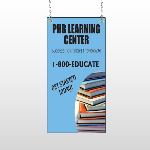 Book Learning 156 Window Sign