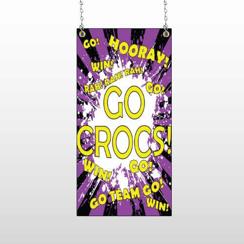 Crocs 42 Window Sign