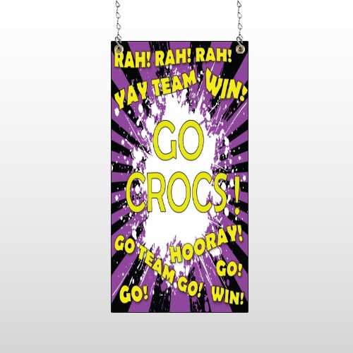 Crocs 54 Window Sign