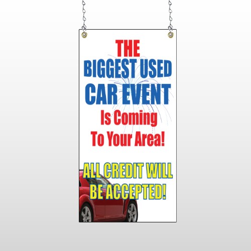 Fireworks Car 111 Window Sign