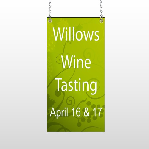 Grill 56 Window Hanging Sign