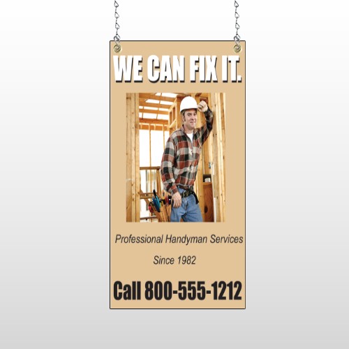Handyman 243 Window Sign