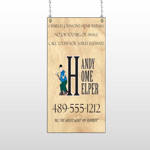 Home Repair 242 Window Sign