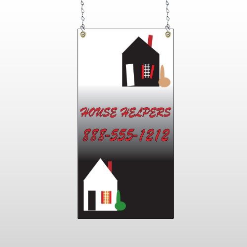 Househelper 245 Window Sign