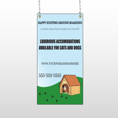 Hunting 301 Window Sign