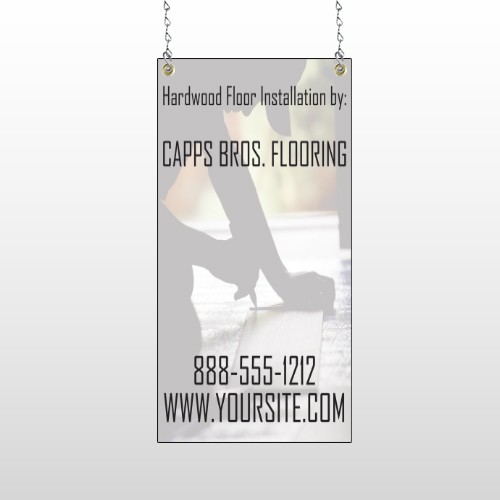 Man Cutting Board 246 Window Sign