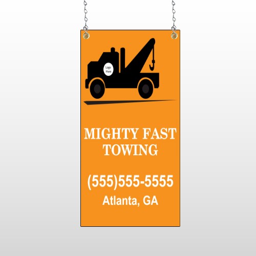 Mighty 128 Window Sign