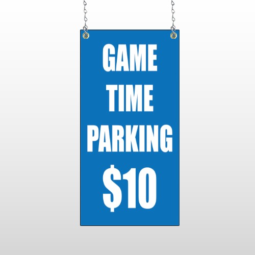 Parking 123 Window Sign