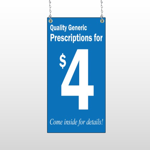 Pharmacy 334 Window Sign